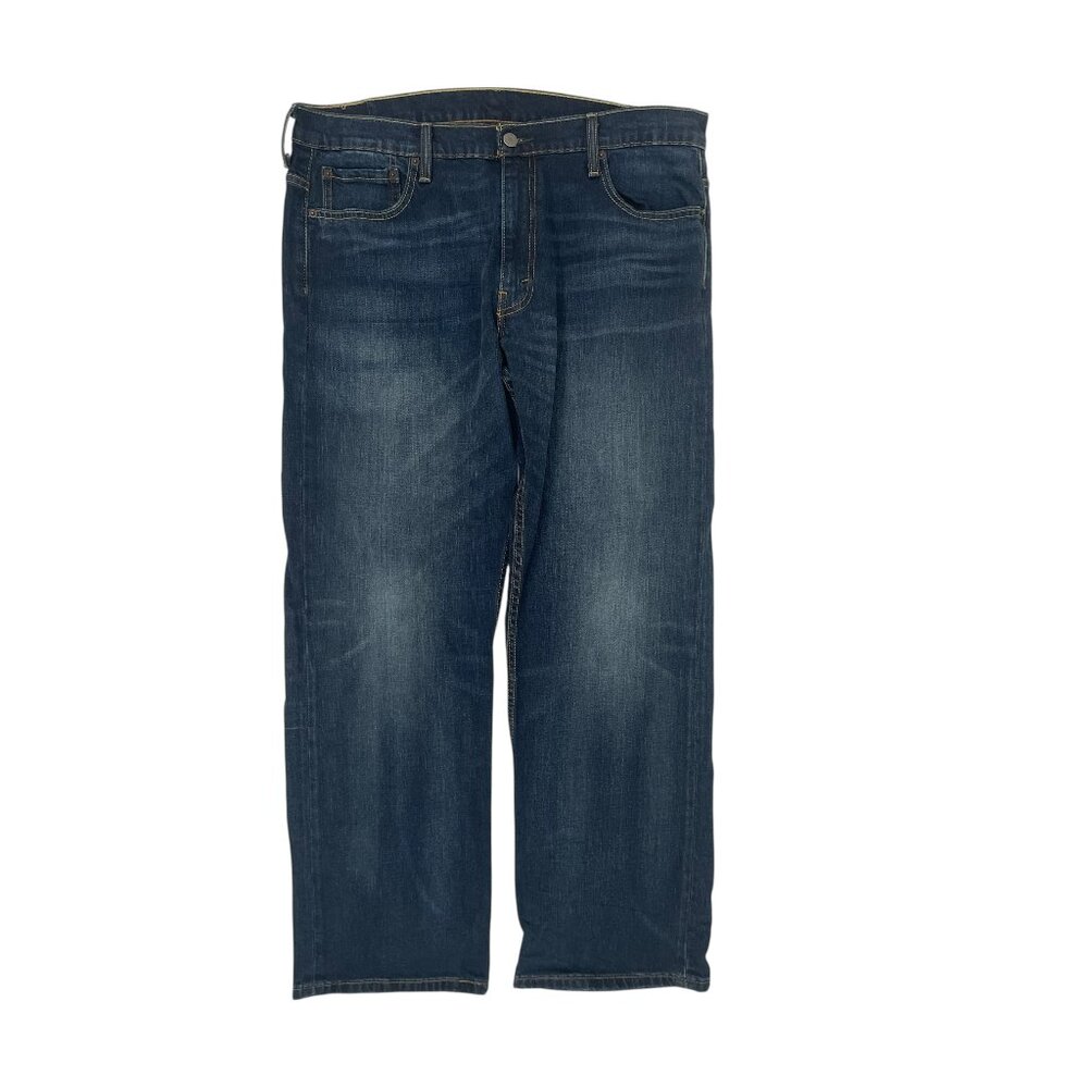 Levi’s 569 Men’s Loose Straight Fit Denim Jeans Size 36x32 Altered Hem to 30”